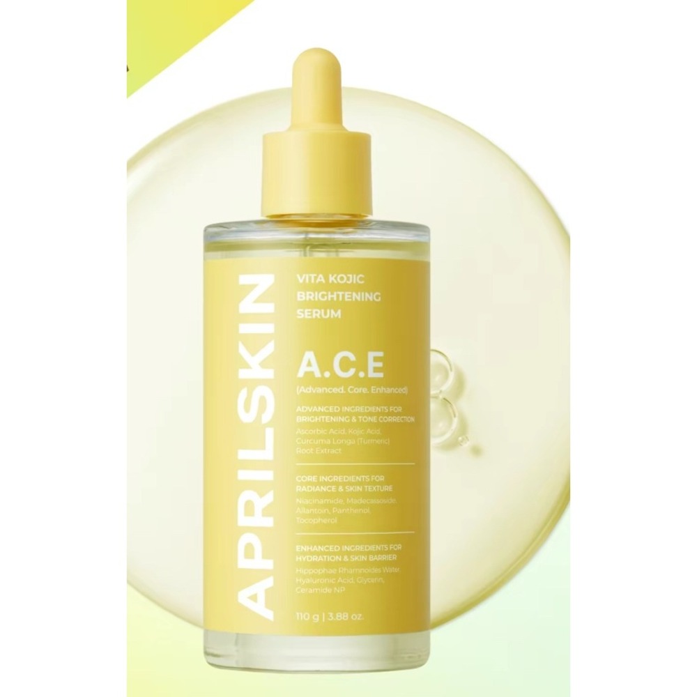 Aprilskin Vita Kojic Brightening Serum A.C.E 110g 3.88oz Radiance Correction